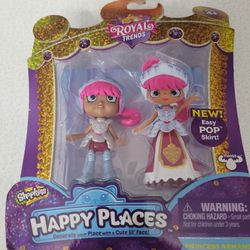 New Shopkins Happy Places Royal Trends Princess Armanda Doll & Pop Skirt