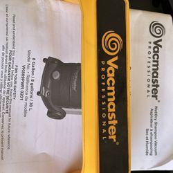 Vacmaster Wet/Dry Shampoo And Vacuum 