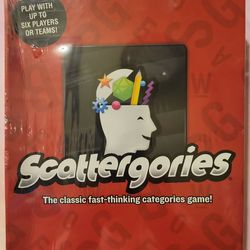 Hasbro Gaming - Scattergories New 2016 Table Top Game, Board Game.  (R)