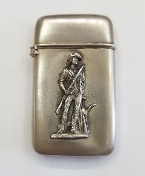 Sterling Silver Matchbook 