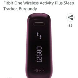 FITBIT ONE TRACKER ( BURGUNDY)