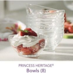 Princess House Set 8