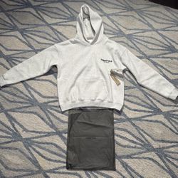 Essentials Hoodie Light Grey