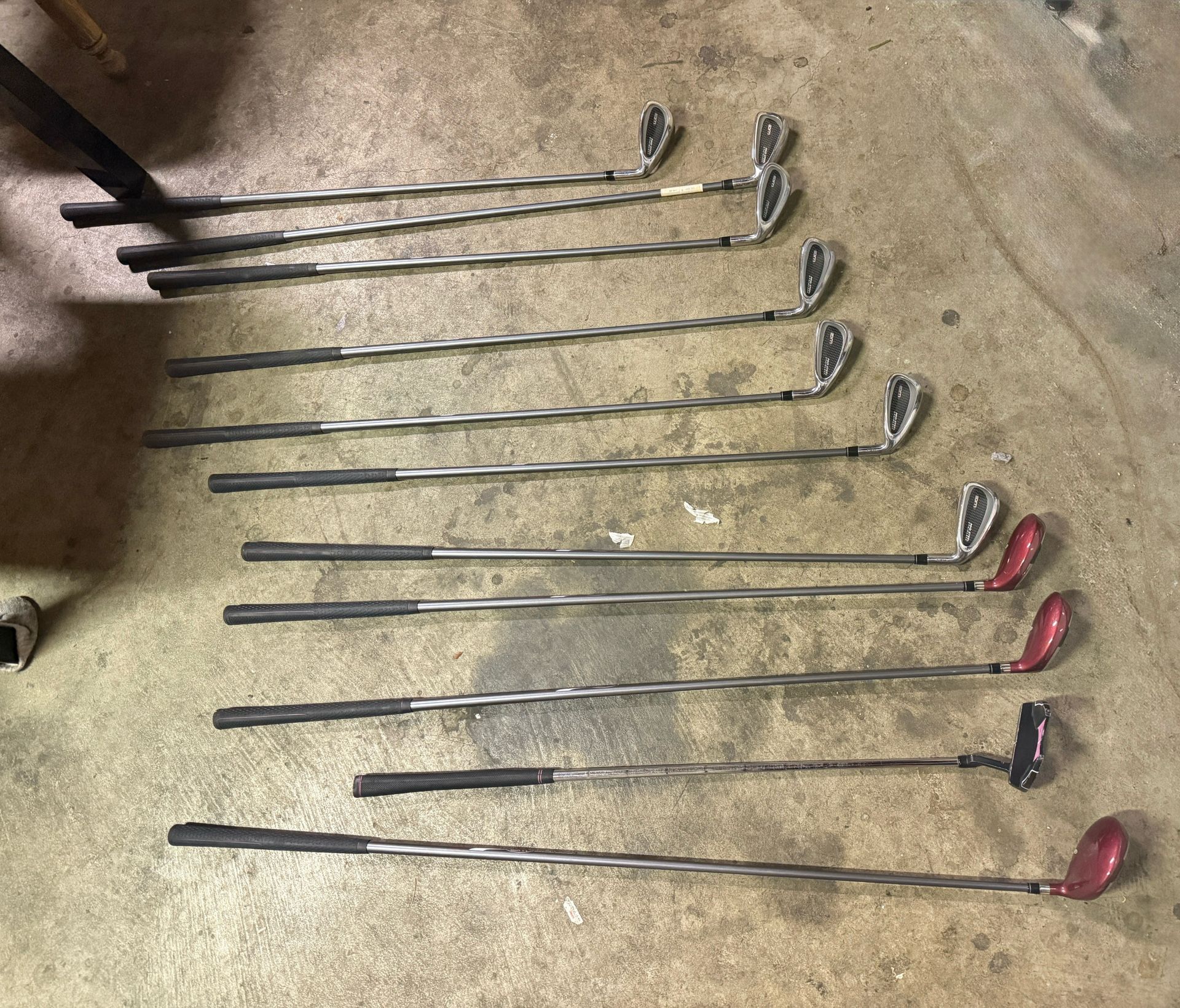 Eleven golf clubs