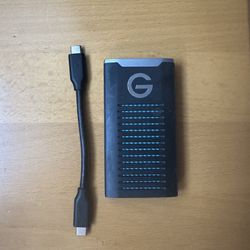 G-Technology 1TB G-Drive mobile SSD R-Series - USB-C 