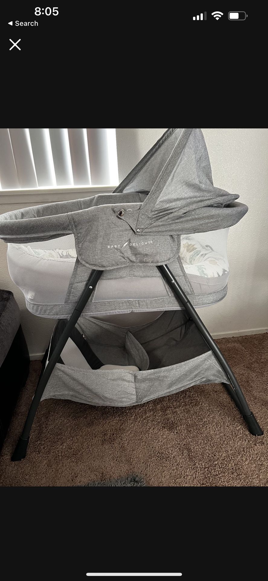 Bassinet Like New 