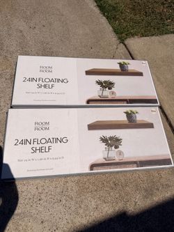 Floating shelves