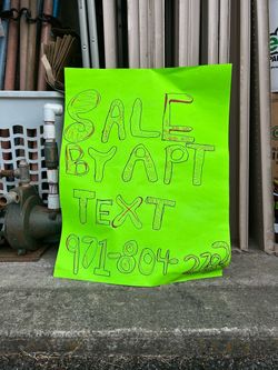 Storage sale