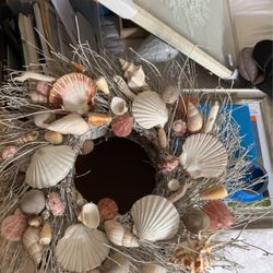 Two Shell Wreaths - Make An Offer!