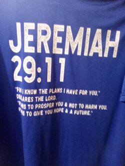 Jeremiah 29:11 Thrift Shirt