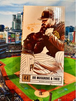 San Diego Padres Musgrove & Theo Bobblehead