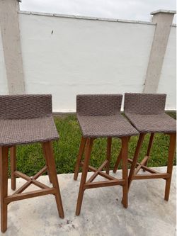 High Bar stools outdoor