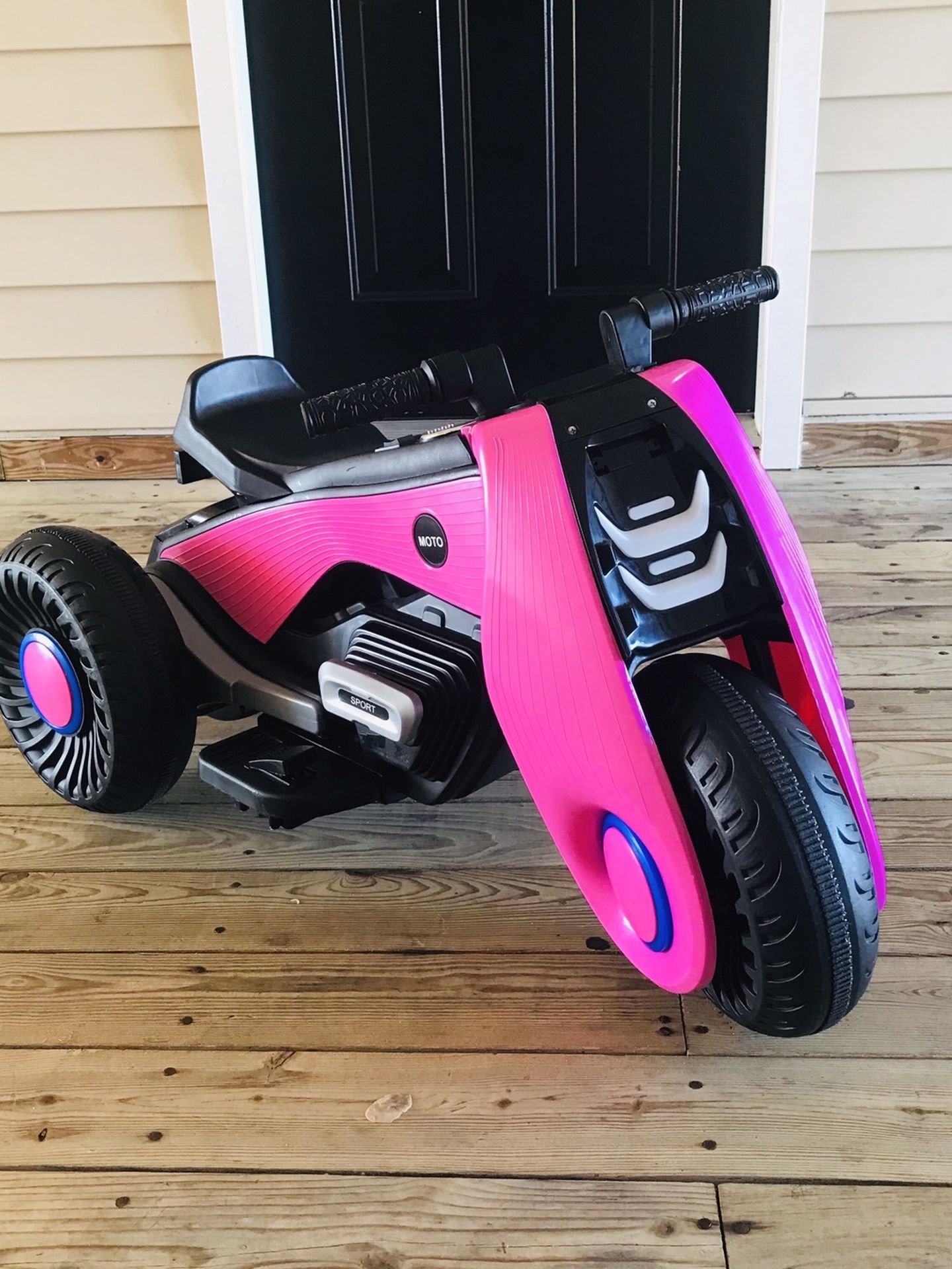 6V Pink Electric Motorcycle For Kids