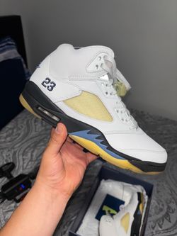 VNDS Nike Air Jordan Retro 5 Blue (Men 11) A Ma Maniére Dawn OG ALL (Women 12.5)