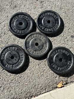 Vintage Weights 1” Hole