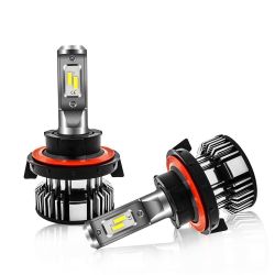 H13 LED Bulbs 6000K White Jeep Wrangler Ford F150 F250 F350 And More