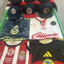 CHIVAS and AMERICA Jerseys⚽️🇲🇽