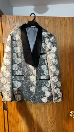 $100 Rossi Man 2  piece stylish suit pants are free because of ink