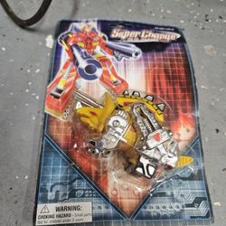 Super Chargers Transformer Style Robot Toy 