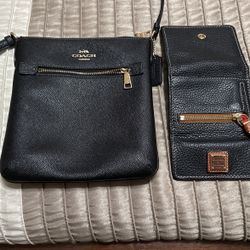 Coach Purse Plus a Dooney & Bourke Wallet