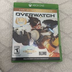 Overwatch Xbox Game 