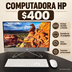 HP All-in-One Desktop Computer 25-Inch