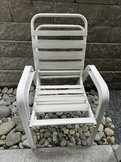 Two Aluminum Lawn Chairs 