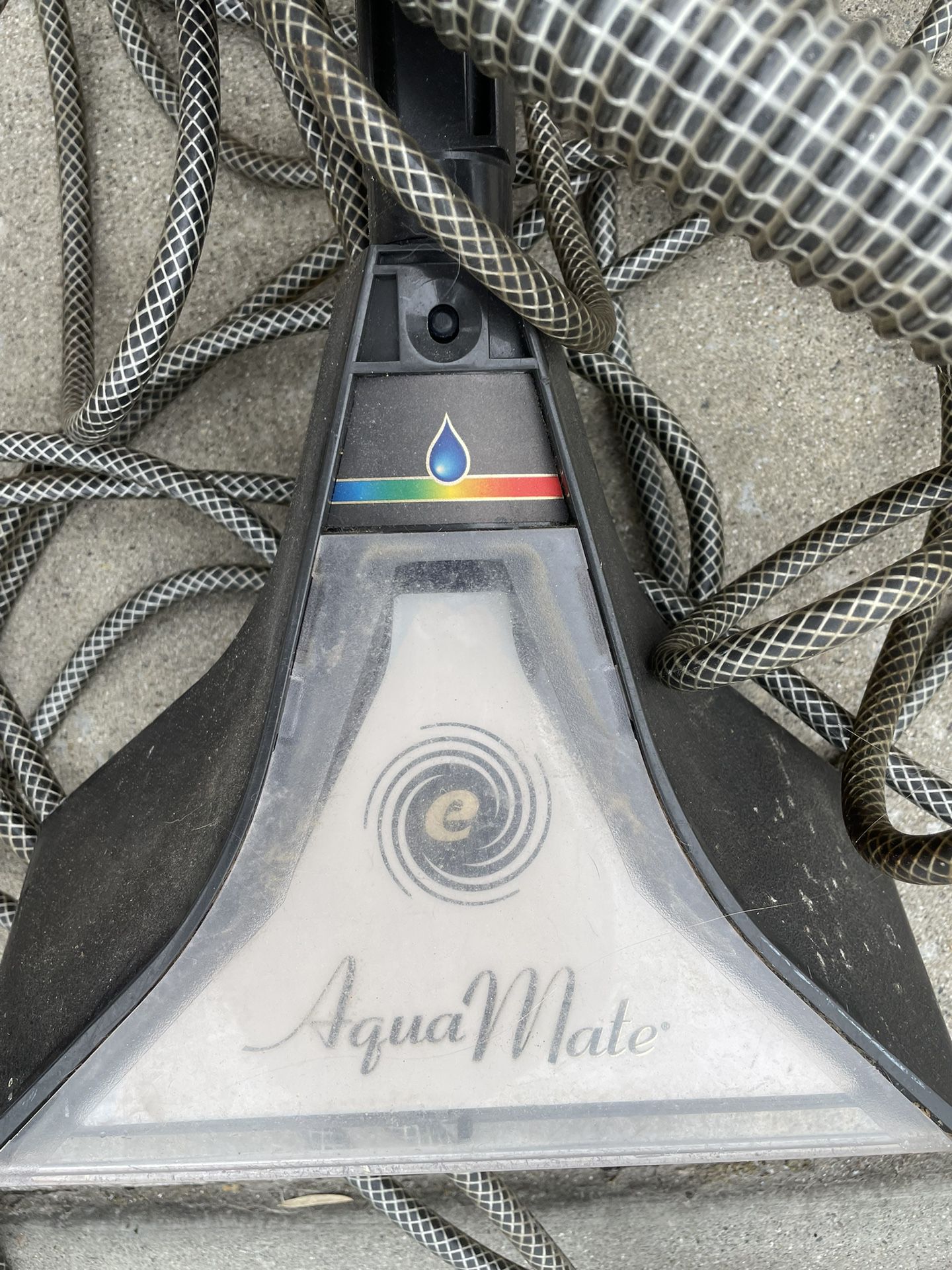 Vintage Rainbow Aqua mate Carpet  Cleaner Attachment Used