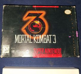 Mortal Kombat 3 SNES CIB