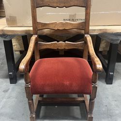 7 Antique dining chairs set