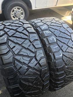 Only 2 used tires Lt37x12.50r22 Nitto ridgerappler $280.00 both