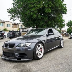 E9X M3 GT4V2 Front Lip Carbon