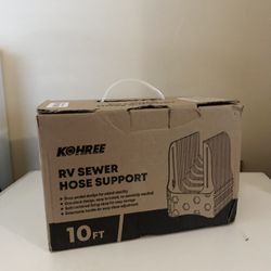 Adjustable RV Hose Support – Secure 3″ Sewer Hose, Easy Setup