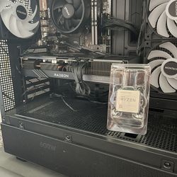 GPU/CPU Combo RX 7600 XT 16gb And Ryzen 5 5500