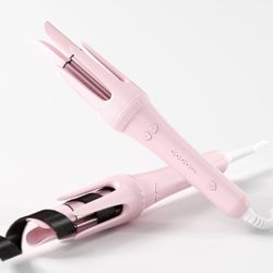 Automatic Curling Iron - 1.25 inches - Pink - New