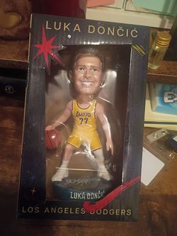 Luka Doncic Lakers Bobble Head from Dodgers Stadium