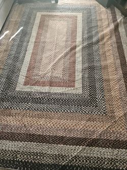 Brown area rug