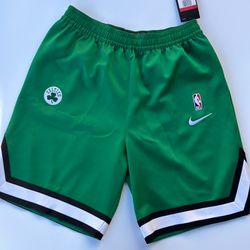 New Nike NBA Boston Celtics Shorts- Large