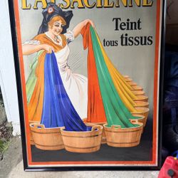 Original 1920s L'Alsacienne Poster (Framed) 