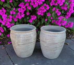 Clay pots