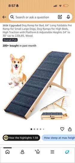 Dog ramp