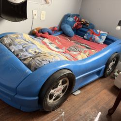 little tikes car bed frame