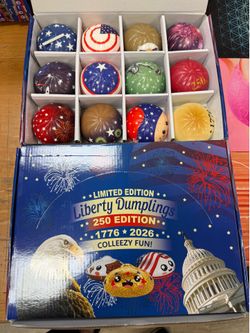 Freedom 250th anniversary dumplings