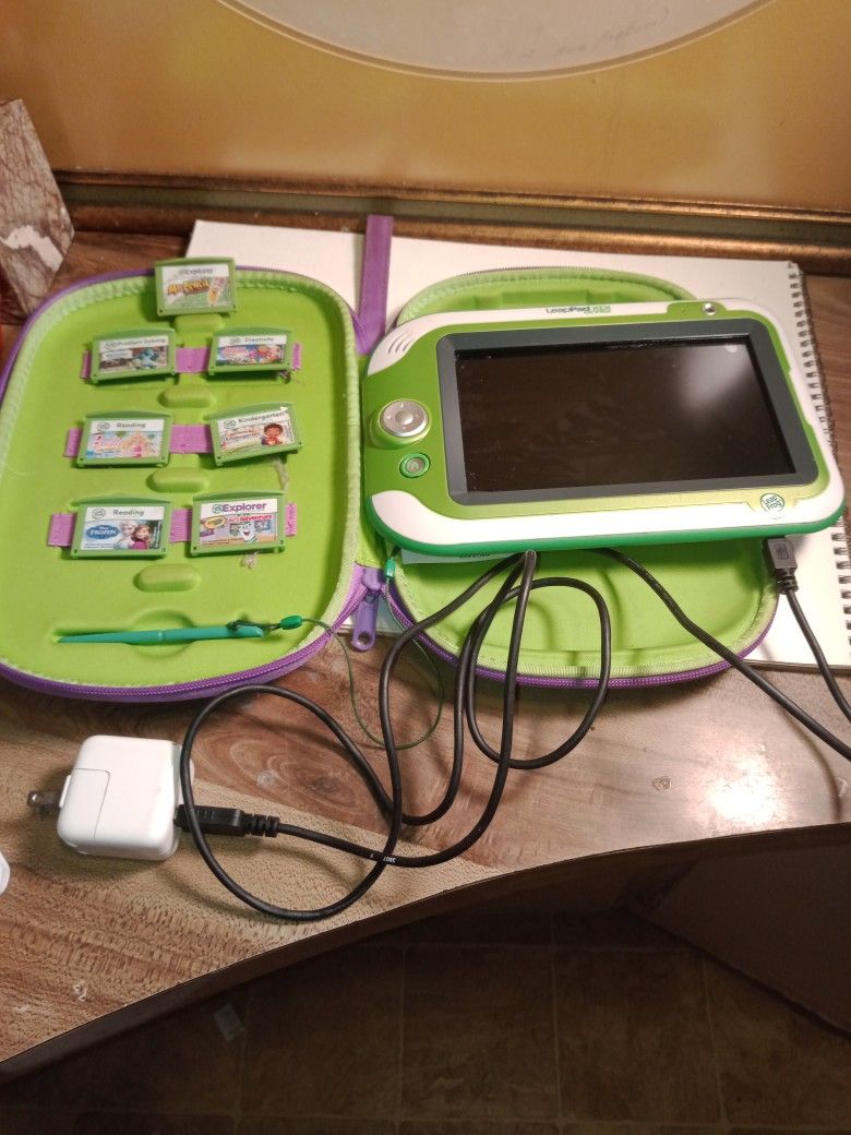 Leapfrog Leap Pad Ultra XDI And 7 Games