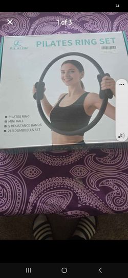 Pilalon Pilates ring set new inbox or pillelon fitness ring exercise set.