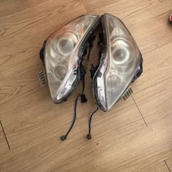 G37 OEM Front Headlights