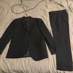Free Slim Fit Navy Color H&M suit
