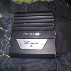 Alpine Vpower 350watt Mono Amp