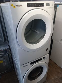 Whirlpool stackable front load washer and dryer set - Free delivery