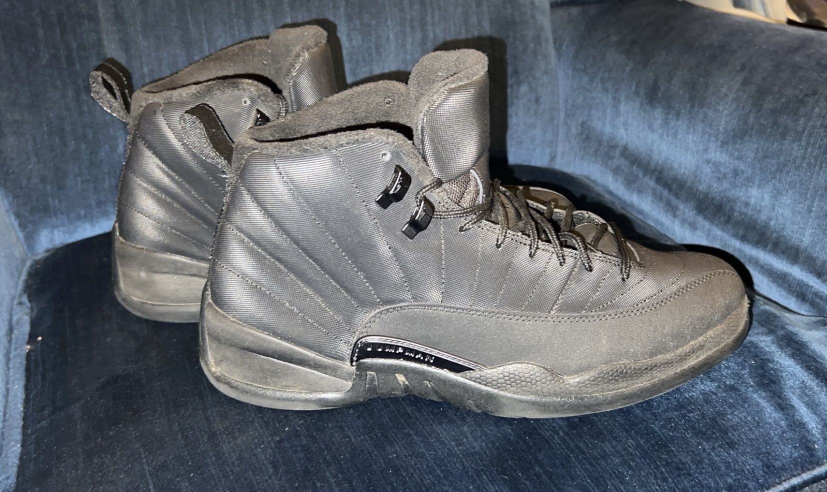 Air Jordan 12 Retro “Black Nylon” Neoprene 12’s